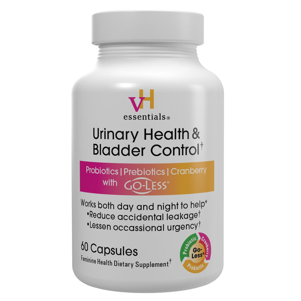 vH essentials bottle and packaging for urinary health