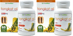 VH Nutrition Tongkat Ali extra-strength bottle for daily energy support.