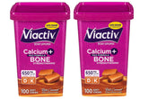 Viactiv Max Calcium and Vitamin D3 Soft Chews in rich caramel flavor - 2 pack front view