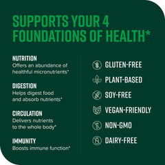 Adaptogens included in Vibrant Health Green Vibrance