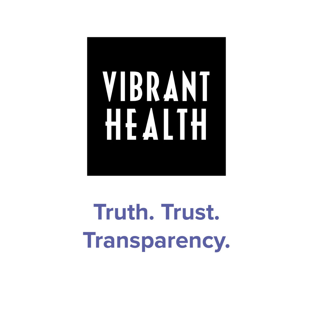 Prepared smoothie in a glass using Spectrum Vibrance powder