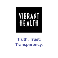 Prepared smoothie in a glass using Spectrum Vibrance powder