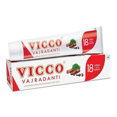 Vicco Vajradanti toothpaste front packaging