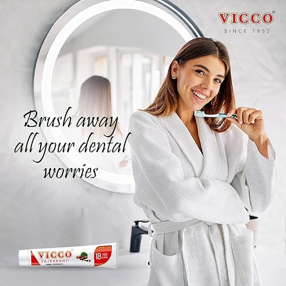 3 x 7oz Vicco Vajradanti pack label