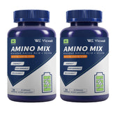 Two Vicwell Amino Acid bottles front view