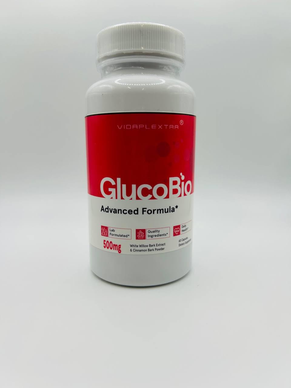 Single bottle of Gluco Bio Capsules 60 capsules