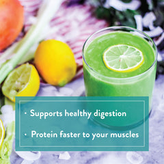 VIDAPURA Keto-Green shake with keto-friendly macros on label