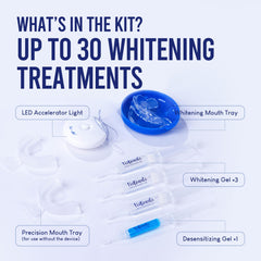 Travel-friendly VieBeauti whitening kit with case
