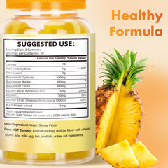 Pectin-based gummies indicating gelatin-free formula