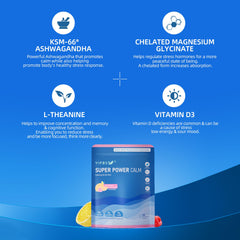 On-the-go sachets for VIFSSG calming drink mix