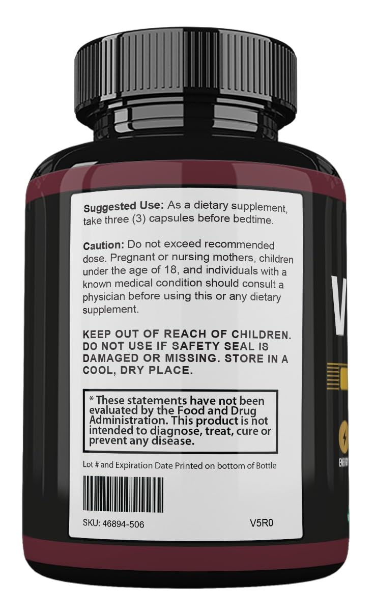Vigorlong 90-count bottle label