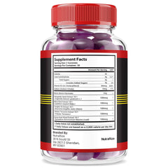 Back view of VigorLong Gummies for Men 2 Pack