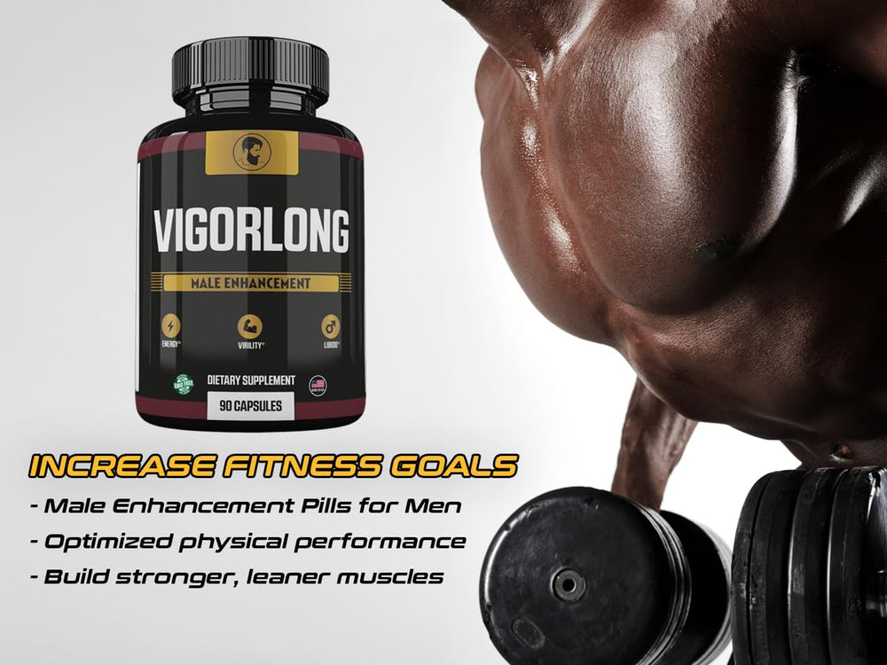Vigorlong Male vitality supplement packaging