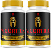 Front view of Vigortrix 2-pack box set