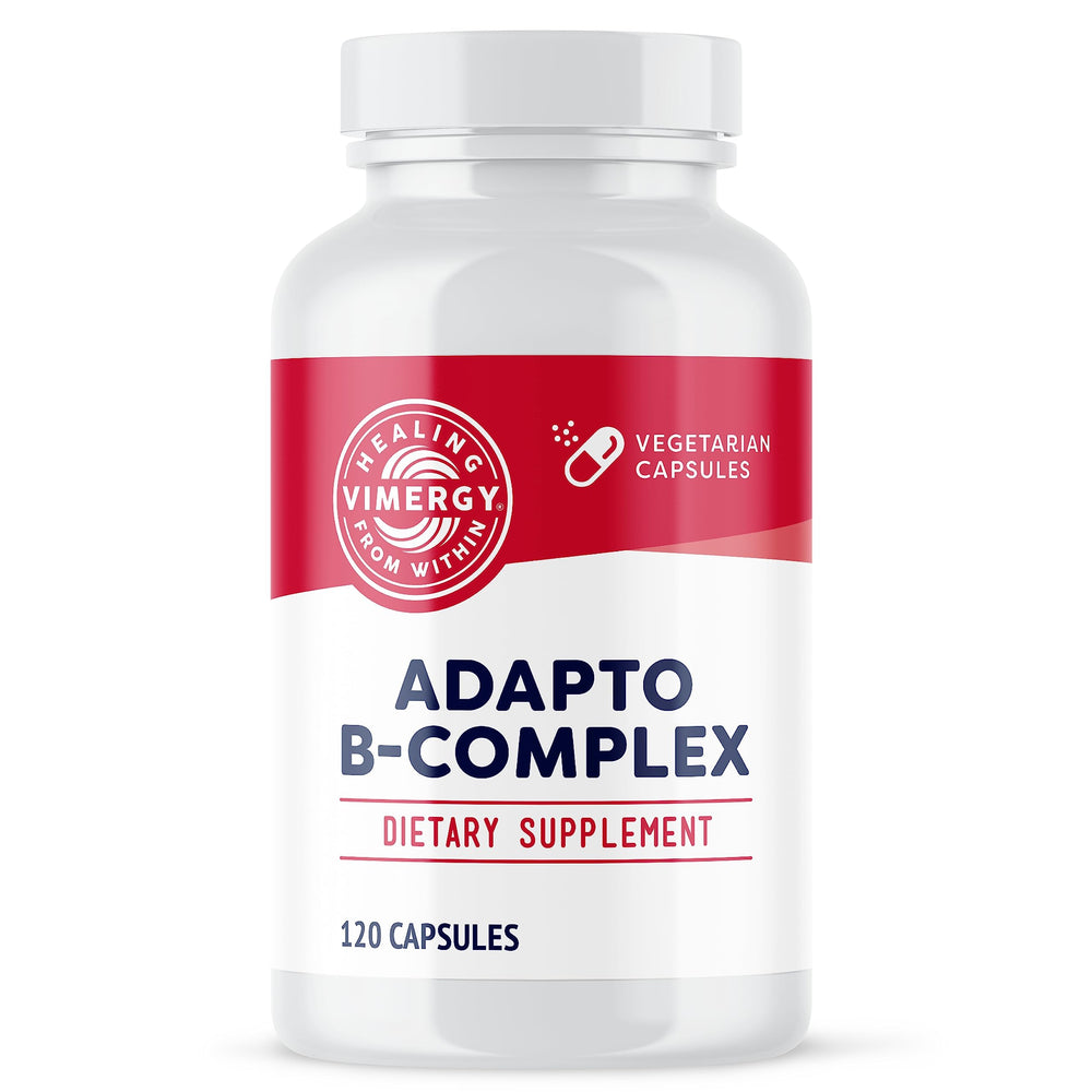 Vimergy Adapto-B Complex bottle on countertop