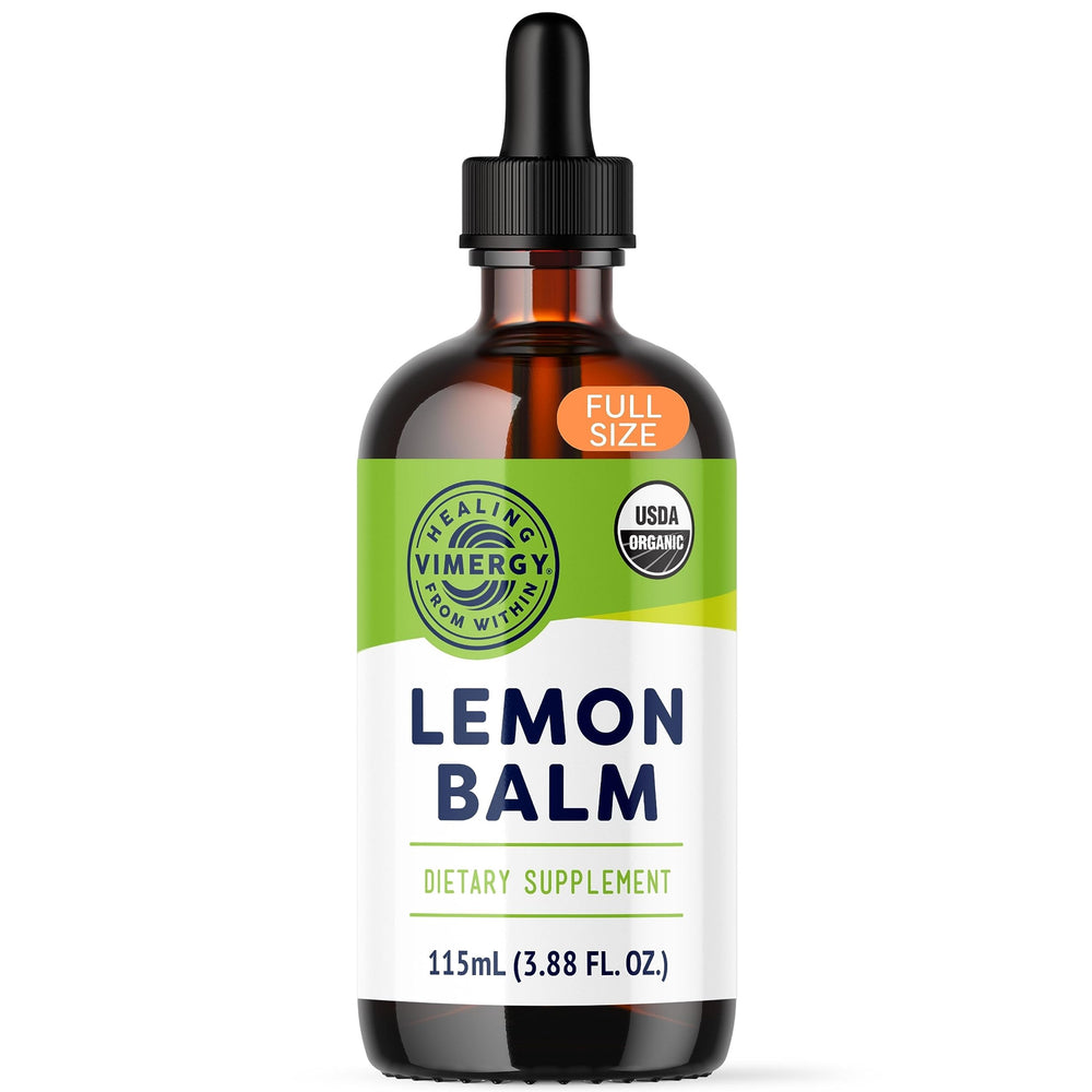 Vimergy Lemon Balm Tincture bottle, 115 mL