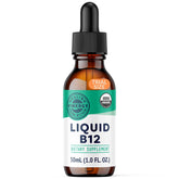 Vimergy Organic Liquid B12 bottle with dropper