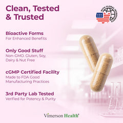 Capsules poured into hand for a simple morning routine.