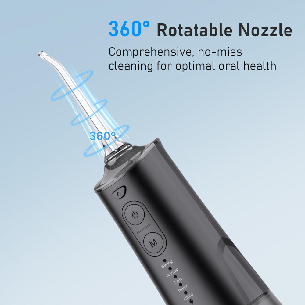 Gum care feature highlight on VIMMK water flosser