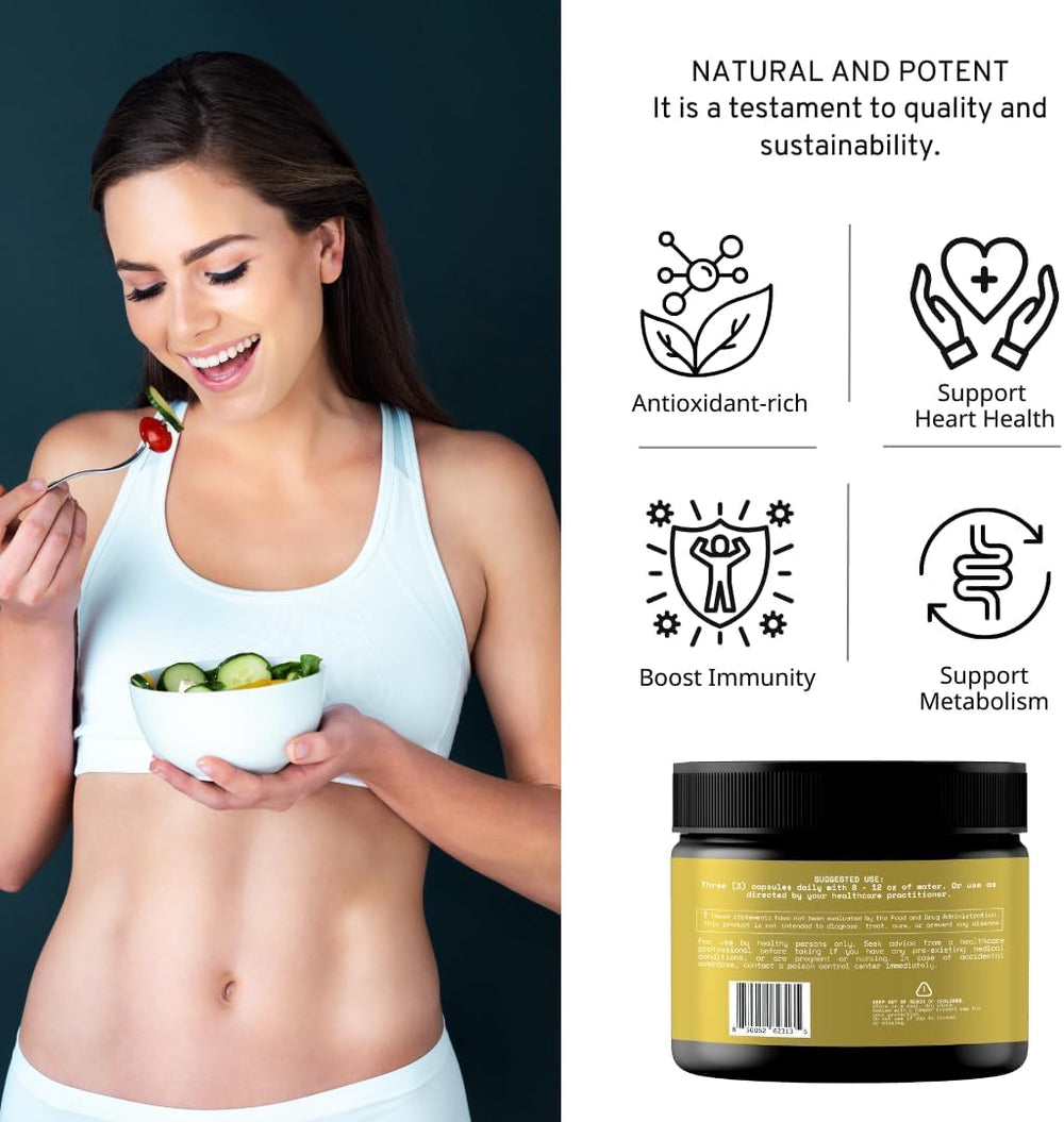 Nutrition label for VINATURA Berberine 1500mg