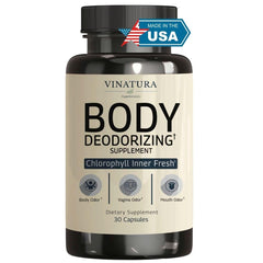 Bottle of VINATURA Body Deodorizing Supplement for Women