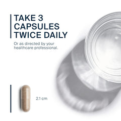 Capsules of ViraCon displayed in a dish