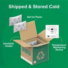 Made in USA label on Visbiome packaging