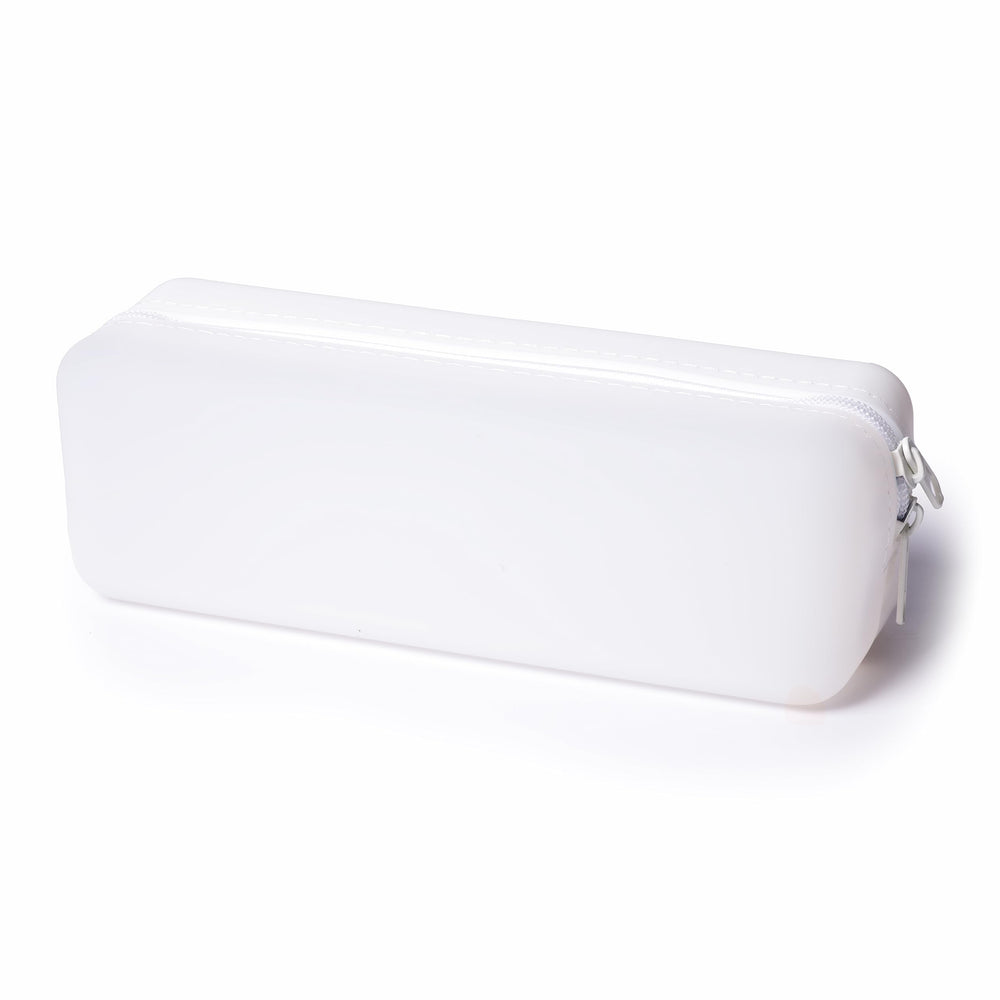 Compact travel-friendly silicone case shown closed