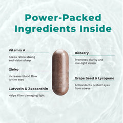 Carrot root and vitamin A components in Visibili-T