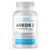 Vision Protection AREDS2 eye vitamin bottle with 60-day supply.