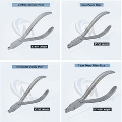 VISION TEK MED Mini Dot Dimple Plier for Invisalign