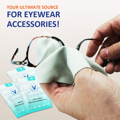 9-pack packaging of VisionGlobal anti-fog wipes