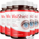 Bottle label of Visishield Advanced Vision Formula - 300 capsules