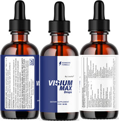 Visium Max Drops health support supplement display