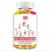 Bottle of VITA GLOBE Kids Multivitamin Gummies with elderberry, vitamin C & zinc