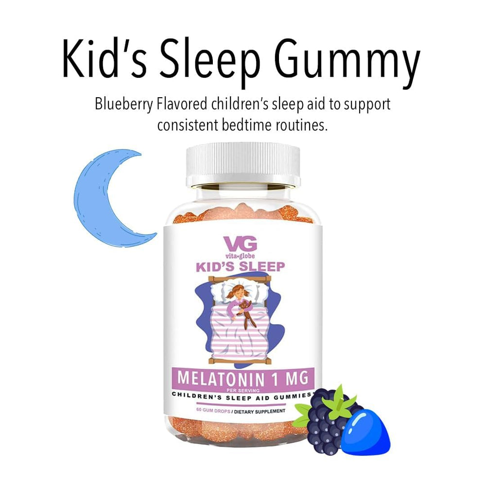 VITA GLOBE Sleep Gummies Ingredients Panel