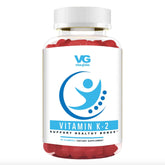 Front view of VitaGlobe Vitamin K2 Gummy bottle – 60 count