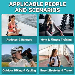 On-the-go hydration with VitaGlows Electrolyte Powder Drink Mix Watermelon Salt