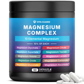 Vita Guard Magnesium Complex bottle with 90 vegan capsules