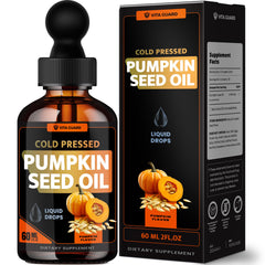 Vita Guard pumpkin seed oil drops hero image