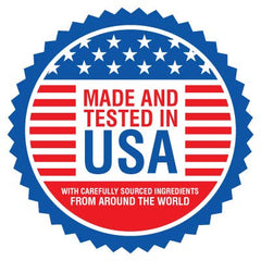 Soy-free and artificial fillers badge on packaging