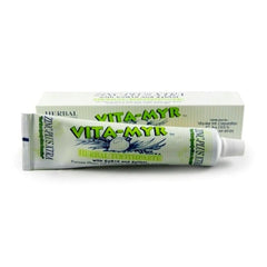 VITA MYR Herbal W CoQ10 & Xylitol Toothpaste 5.4 oz packaging front