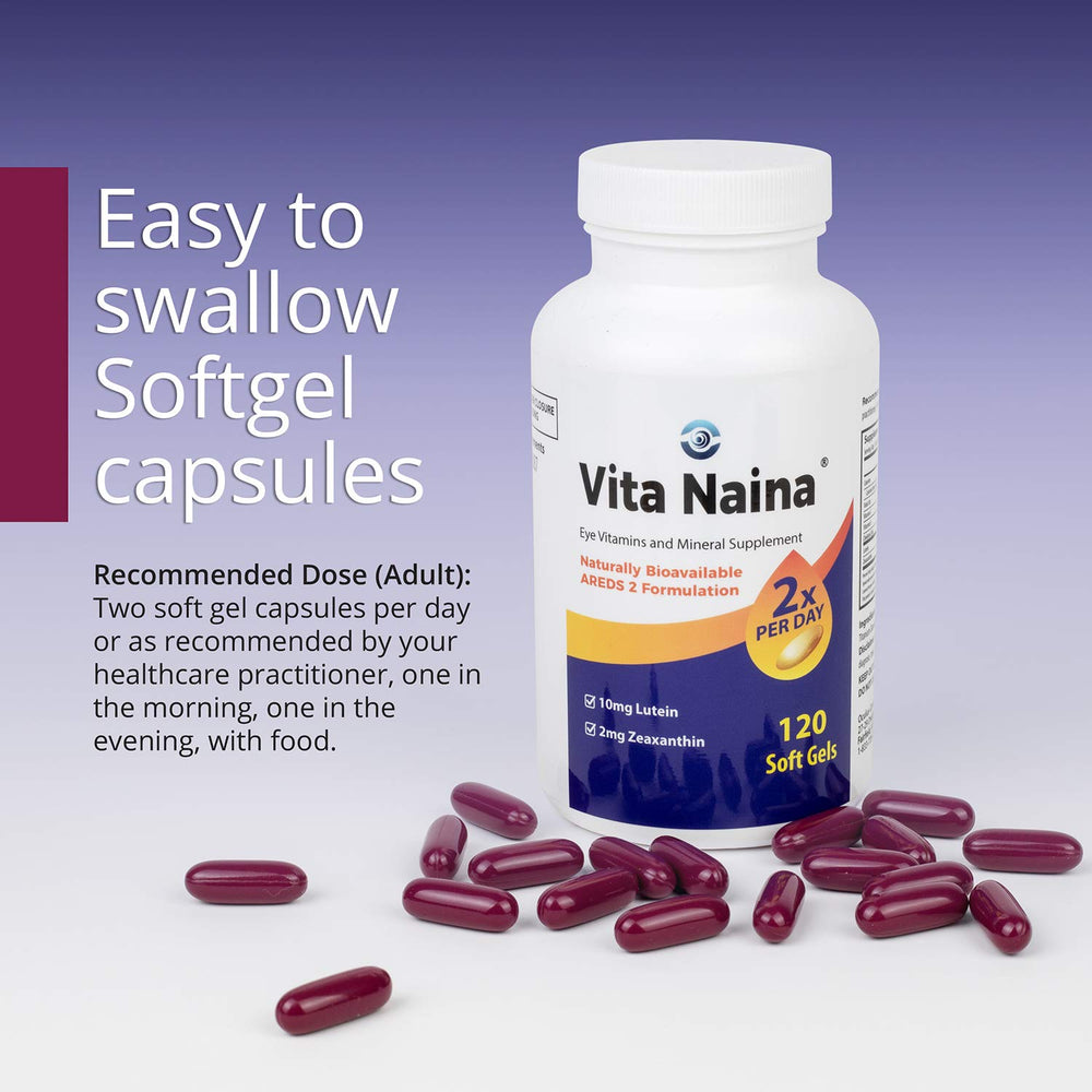 Easy-to-swallow Vita Naina softgels