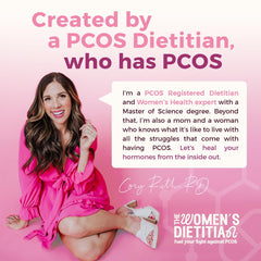 VITA-PCOS mixed into a smoothie showing convenient daily use on the go