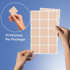 Close-up of VitaPatch B12 Patch showing methylcobalamin and guarana