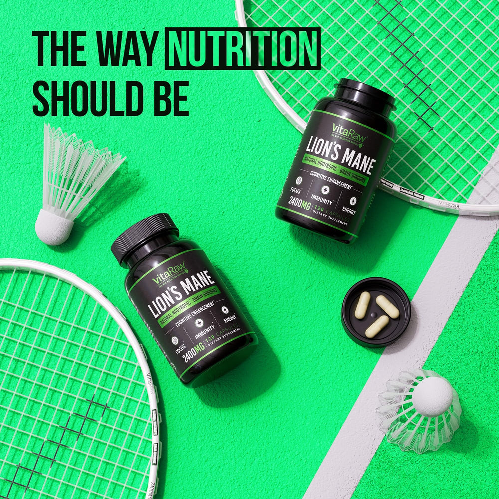 Quality testing lab for VitaRaw Lions Mane impurities