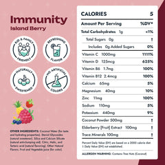 Travel-ready VitaWild immunity hydration packets for on-the-go wellness