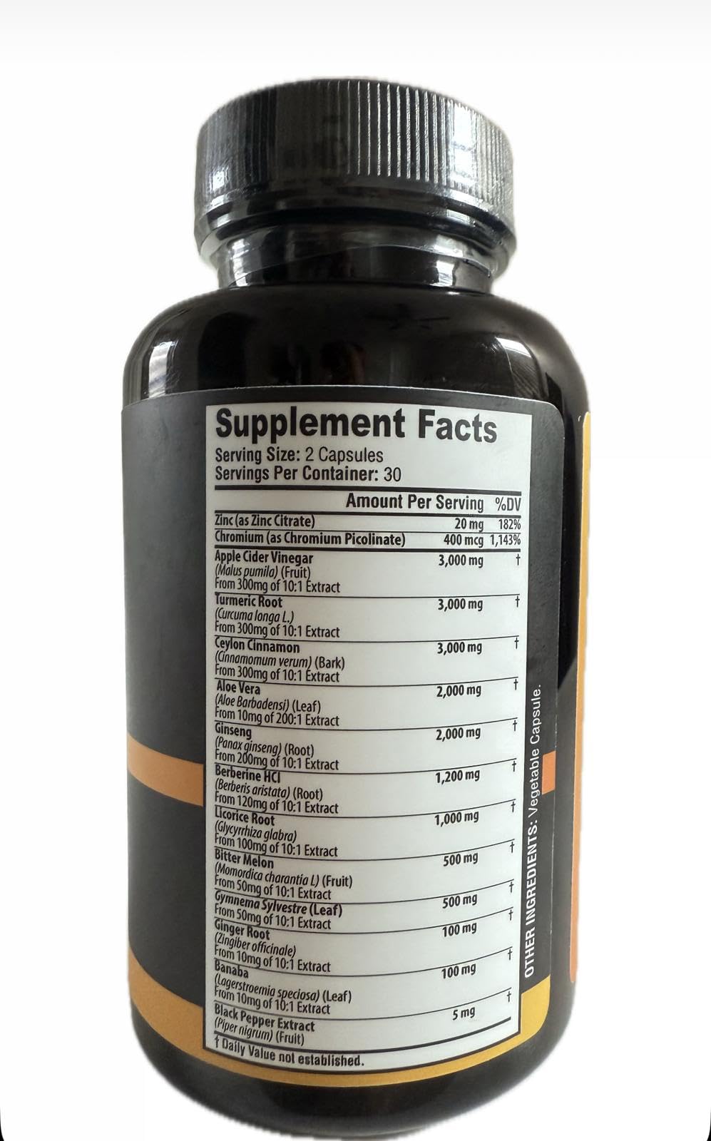vitabem capsule poured beside glass in kitchen showing daily use benefit