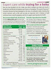 Two-pack Vitabiotics Pregnacare Conception 30s boxes side view