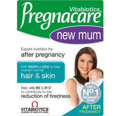 Vitabiotics Pregnacare New Mum 56 tablets bottle and packaging
